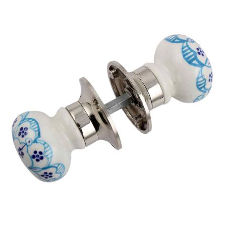 Bibiscus Flower Mortice Handle 2.25